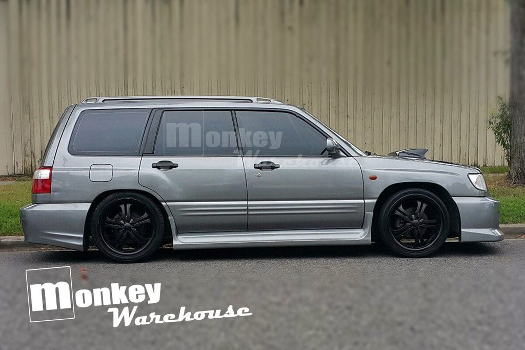 Installed View - Subaru Forester SF (1997-2002): Liberal Style Full Body Kit