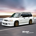 Installed View - Subaru Forester SF (1997-2002): Liberal Style Grille