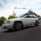 Installed View - Subaru Forester SF (1997-2002): Premium Window Visors