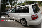 Installed View - Subaru Forester SF (1997-2002): Premium Window Visors
