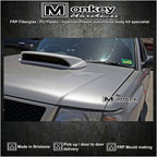 Installed View - Subaru Forester SF: Charge Speed Style Bonnet Scoop (1997-2002)