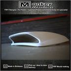 Installed View - Subaru Forester SF: Charge Speed Style Bonnet Scoop (1997-2002)