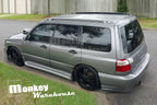 Installed View - Subaru Forester SF: Liberal Style Rear Bumper