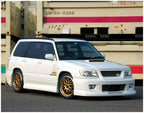 Installed View - Subaru Forester SF: Liberal Style Side Skirts