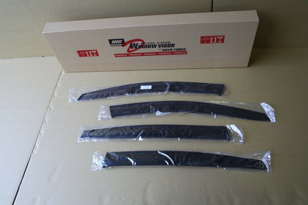 Installed View - Subaru Impreza Hatch (2017-2022): Premium Window Visors