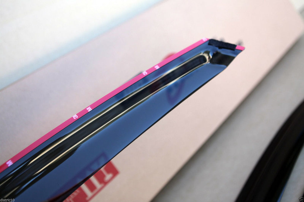 Installed View - Subaru Impreza Hatch (2017-2022): Premium Window Visors