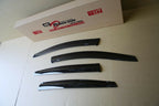 Installed View - Subaru Impreza Hatch (2017-2022): Premium Window Visors