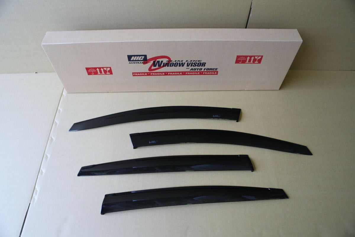 Installed View - Subaru Impreza Hatch (2017-2022): Premium Window Visors