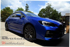 Installed View - Subaru Impreza Sedan G4 (2012-2016): Premium Window Visors
