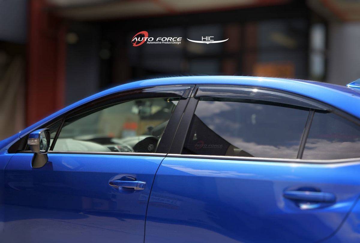 Installed View - Subaru Impreza Sedan G4 (2012-2016): Premium Window Visors