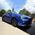 Installed View - Subaru Impreza Sedan G4 (2012-2016): Premium Window Visors