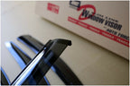Installed View - Subaru Impreza Sedan G5 (2017-2021): Premium Window Visors