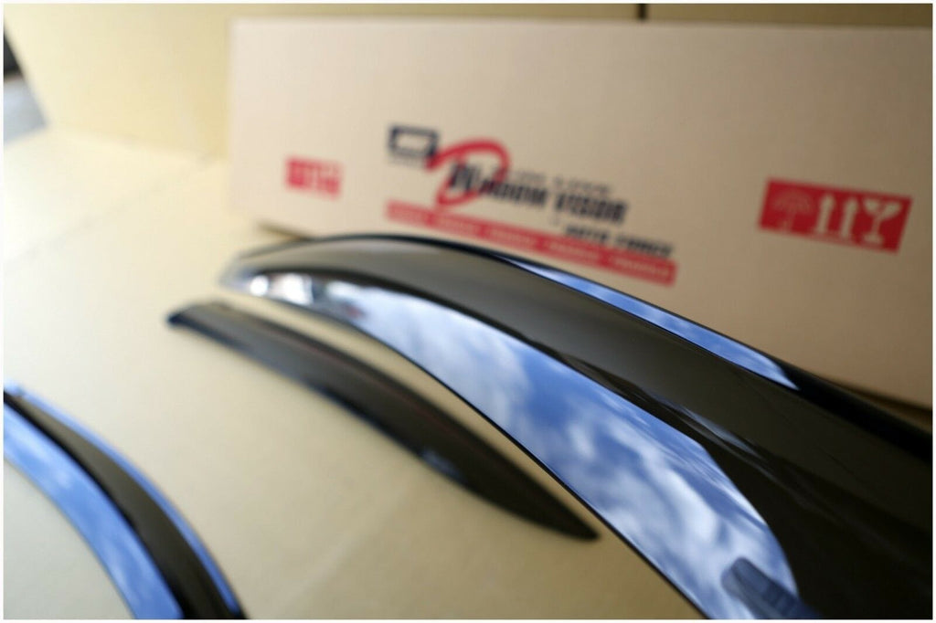 Installed View - Subaru Impreza Sedan G5 (2017-2021): Premium Window Visors