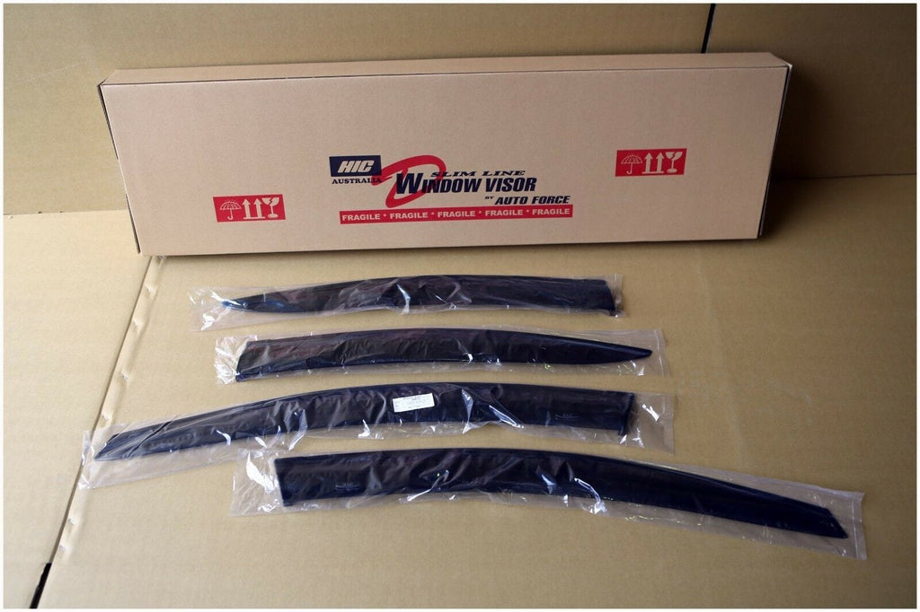 Installed View - Subaru Impreza Sedan G5 (2017-2021): Premium Window Visors
