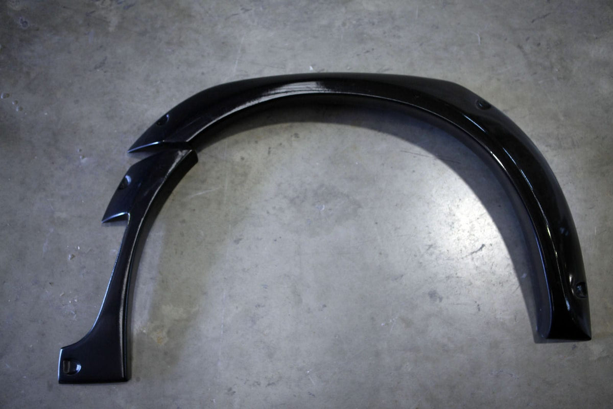 Installed View - Subaru Impreza WRX 2002-2007: 8-Piece Wheel Flare Set