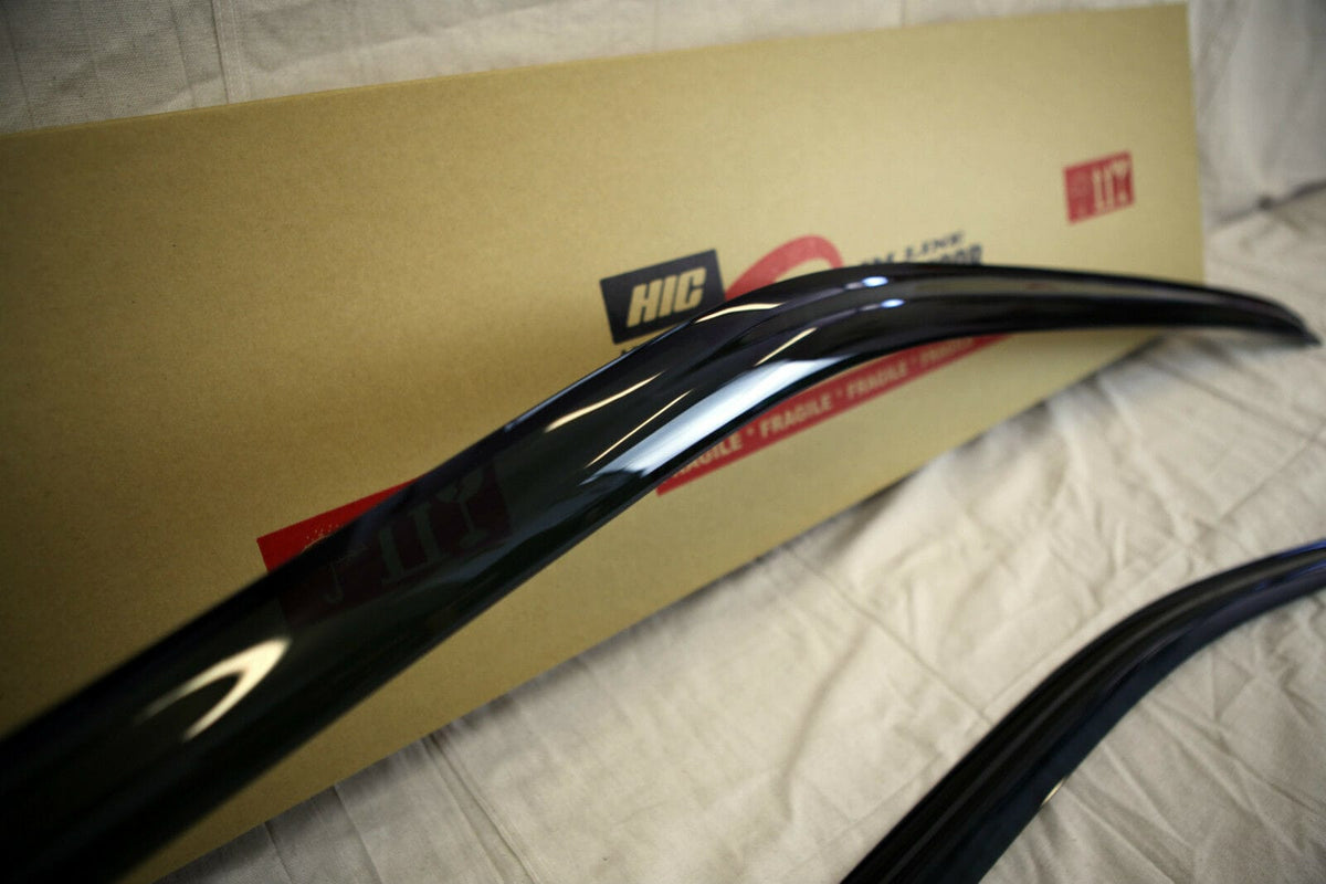 Installed View - Subaru Impreza WRX GC8 (1992-2000): Premium Window Visors