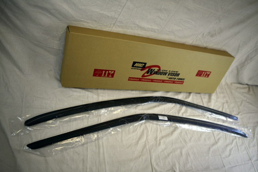 Installed View - Subaru Impreza WRX GC8 (1992-2000): Premium Window Visors