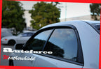 Installed View - Subaru Impreza WRX GDB (2002-2007): Premium Window Visors