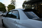 Installed View - Subaru Impreza WRX GDB (2002-2007): Premium Window Visors