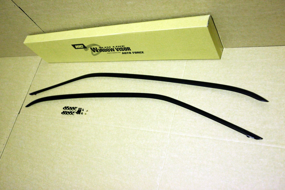 Installed View - Subaru Impreza WRX GDB (2002-2007): Premium Window Visors