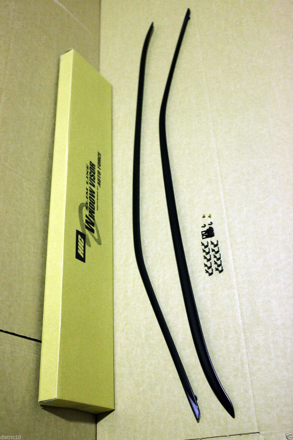 Installed View - Subaru Impreza WRX GDB (2002-2007): Premium Window Visors