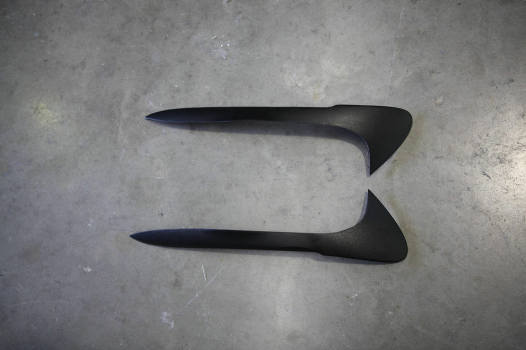 Installed View - Subaru Impreza/WRX/STI 2006-2007: Headlight Eyebrows Eyelids (Sedan & Hatch)
