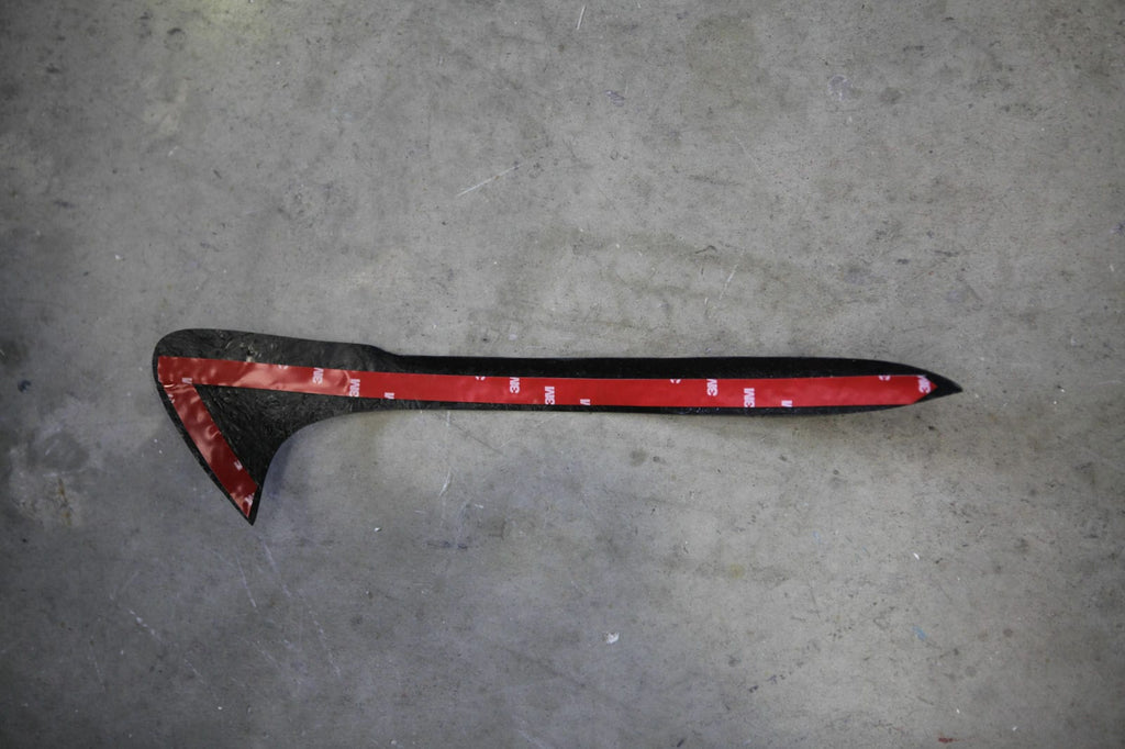 Installed View - Subaru Impreza/WRX/STI 2006-2007: Headlight Eyebrows Eyelids (Sedan & Hatch)