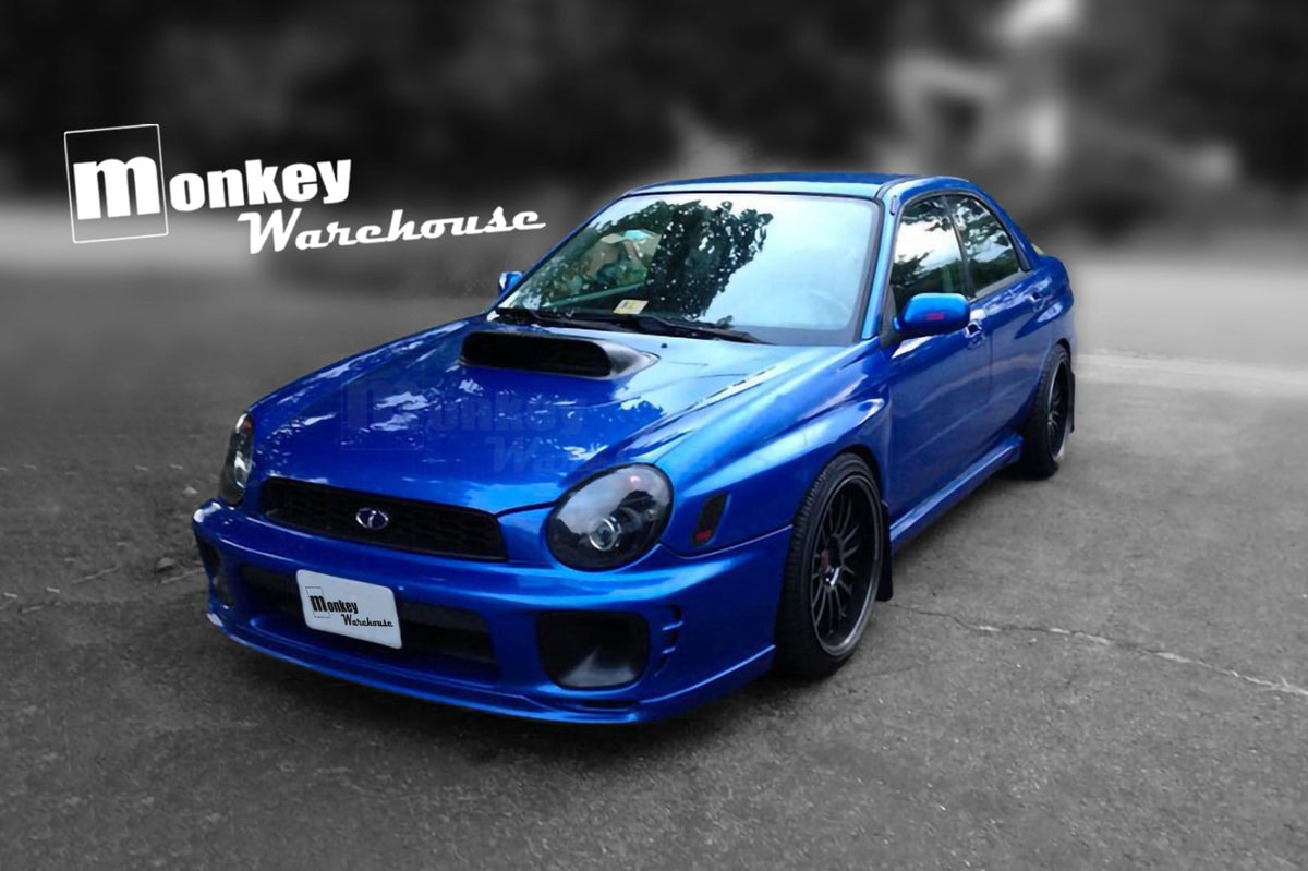 Installed View - Subaru Impreza WRX/STI: Charge Speed Style Bonnet Scoop (2000-2002)