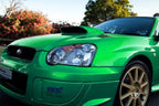 Installed View - Subaru Impreza WRX/STI: Charge Speed Style Bonnet Scoop (2002-2005)