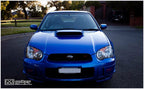 Installed View - Subaru Impreza WRX/STI: Charge Speed Style Bonnet Scoop (2002-2005)