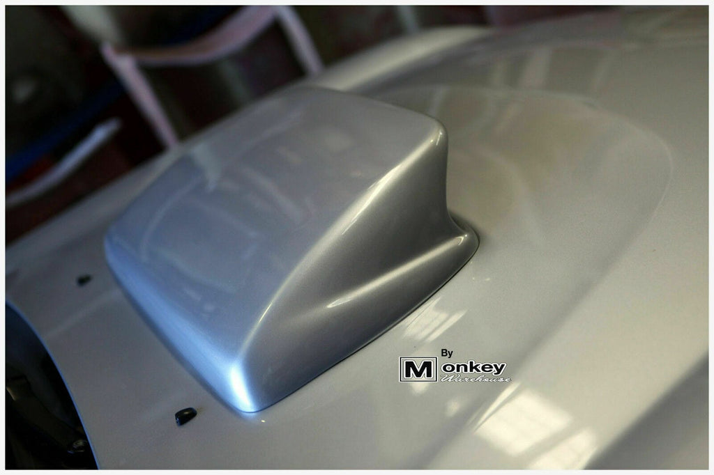 Installed View - Subaru Impreza WRX/STI GC8: Charge Speed Style Bonnet Scoop (1993-2000)