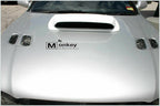 Installed View - Subaru Impreza WRX/STI GC8: Charge Speed Style Bonnet Scoop (1993-2000)