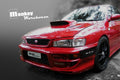 Installed View - Subaru Impreza WRX/STI GC8: Charge Speed Style Bonnet Scoop (1993-2000)