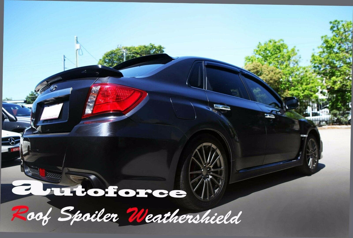 Installed View - Subaru Impreza WRX STI GRB GRF GR8 Hatch (2008-2013): Premium Roof Spoiler