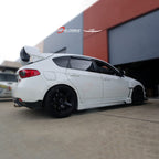 Installed View - Subaru Impreza WRX STI Hatch (2007-2013): Premium Window Visors