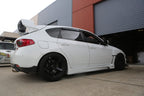 Installed View - Subaru Impreza WRX STI Hatch (2007-2013): Premium Window Visors