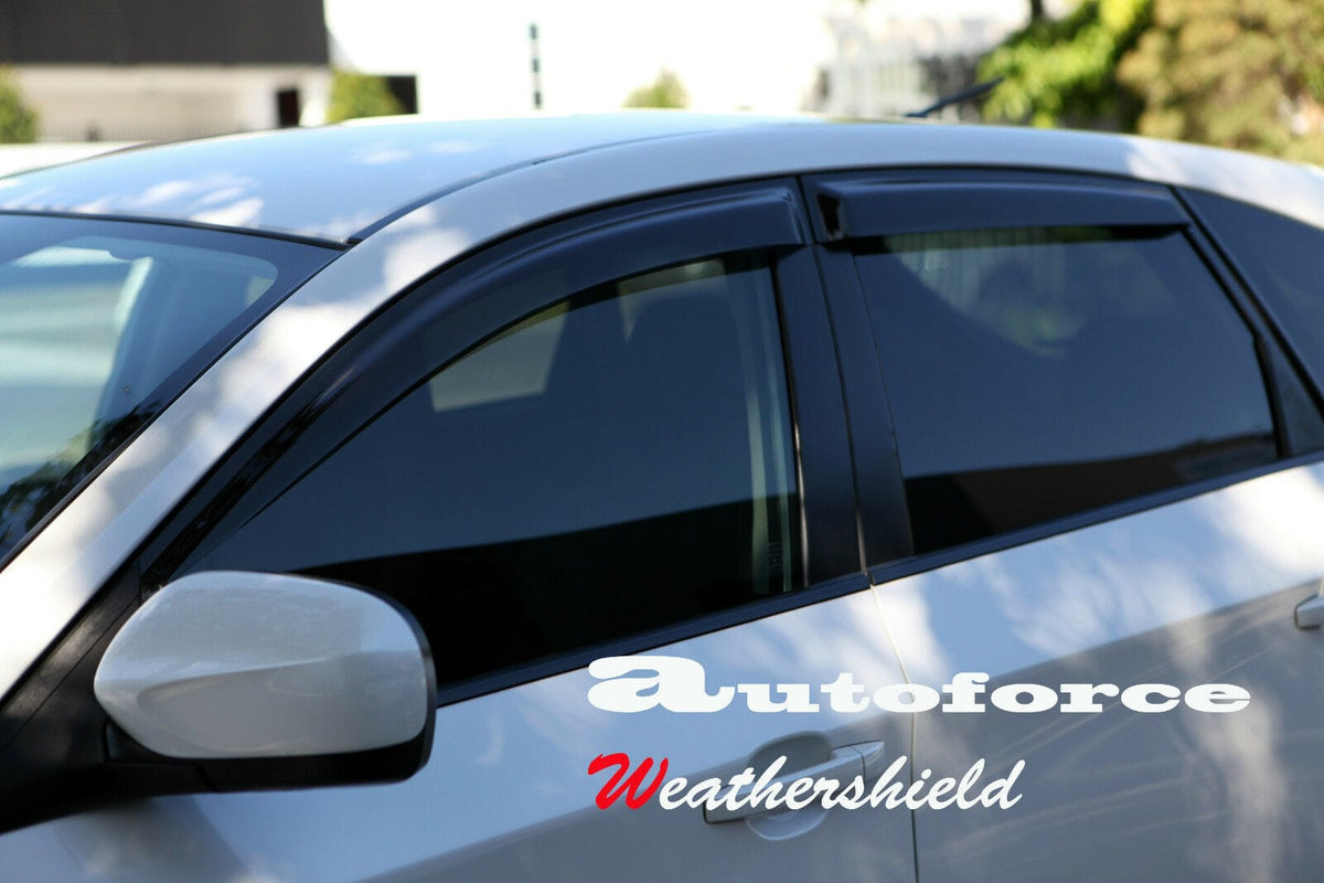 Installed View - Subaru Impreza WRX STI Hatch (2007-2013): Premium Window Visors