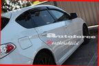 Installed View - Subaru Impreza WRX STI Hatch (2007-2013): Premium Window Visors