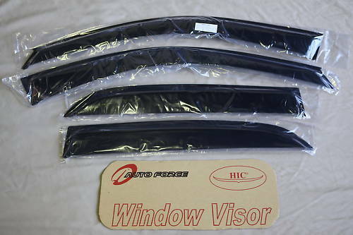 Installed View - Subaru Impreza WRX STI Hatch (2007-2013): Premium Window Visors