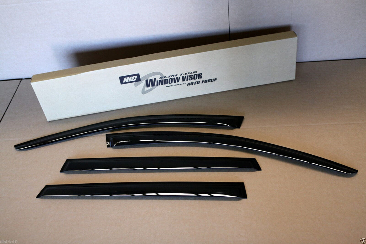 Installed View - Subaru Legacy Wagon Gen 5 (2009-2014): Premium Window Visors