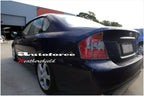 Installed View - Subaru Liberty Sedan Gen 3-4 (1998-2009): Premium Window Visors