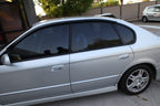 Installed View - Subaru Liberty Sedan Gen 3-4 (1998-2009): Premium Window Visors