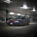 Installed View - Subaru Liberty Sedan Gen 3-4 (1998-2009): Premium Window Visors