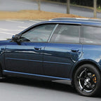 Installed View - Subaru Liberty Wagon Gen 4 (2003-2009): Premium Window Visors