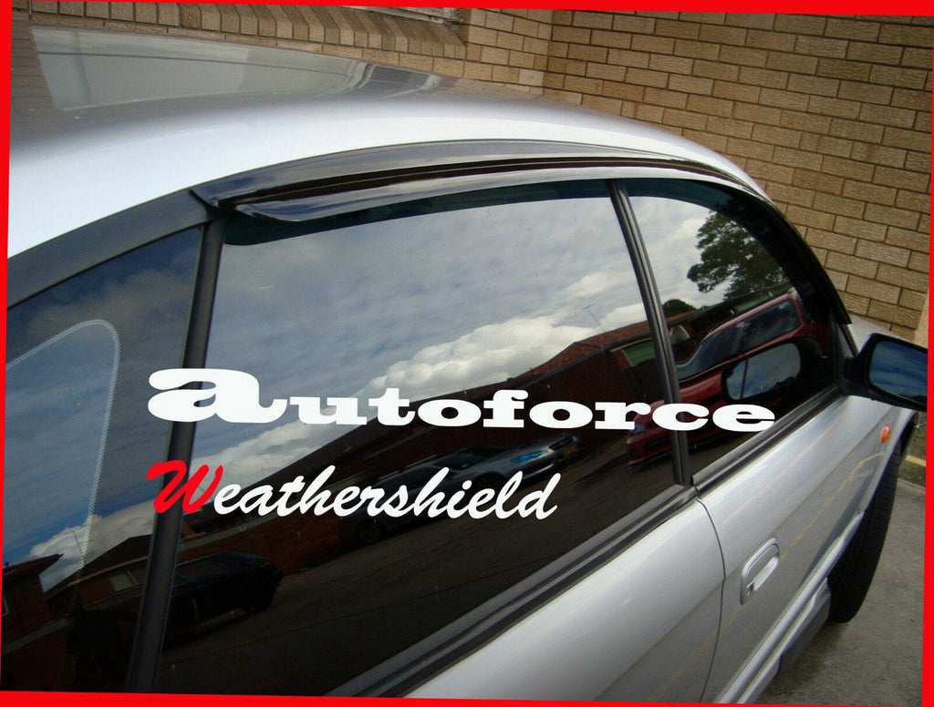Installed View - Subaru Liberty Wagon Gen 4 (2003-2009): Premium Window Visors