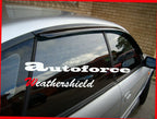Installed View - Subaru Liberty Wagon Gen 4 (2003-2009): Premium Window Visors