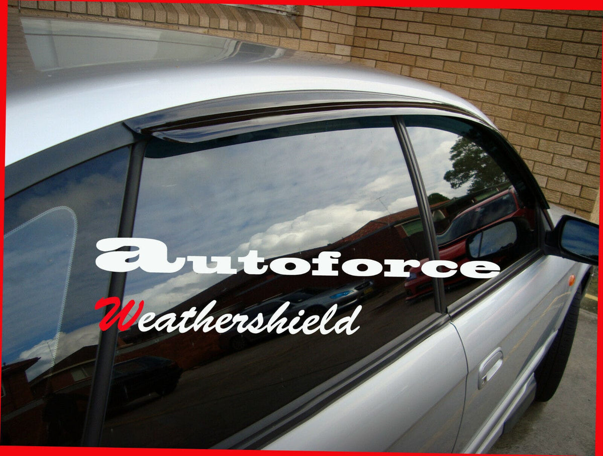 Installed View - Subaru Liberty Wagon Gen 4 (2003-2009): Premium Window Visors