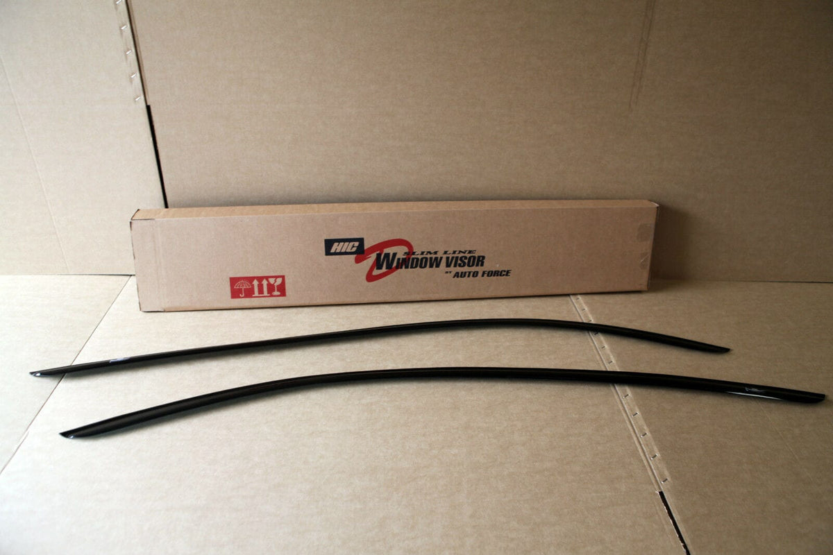 Installed View - Subaru Liberty Wagon Gen 4 (2003-2009): Premium Window Visors