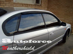 Installed View - Subaru Liberty Wagon Gen 4 (2003-2009): Premium Window Visors