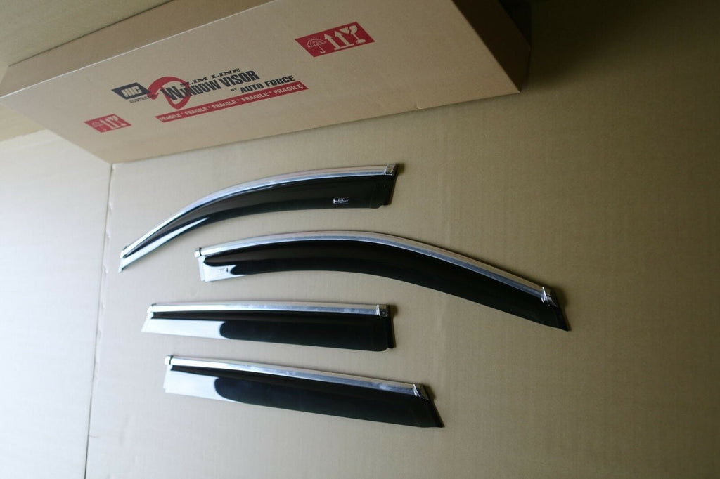 Installed View - Subaru Outback (2015-2019): Premium Window Visors